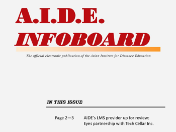 AIDE Info Board March 2025 Issue